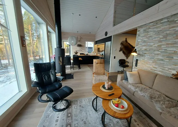 Polar Star Kaetkae Vista Casa de Férias Levi